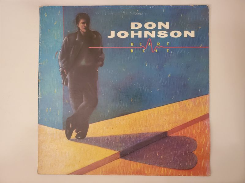 Don Johnson Heartbeat vinyl record